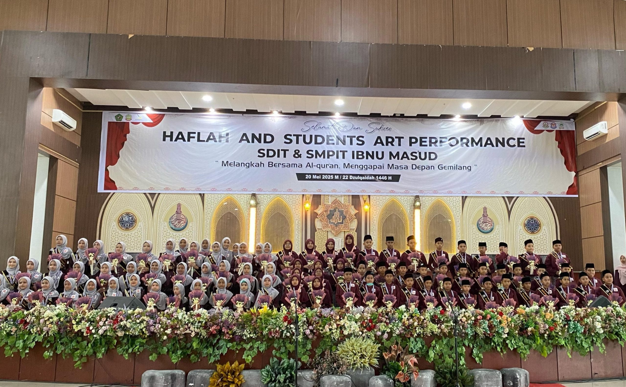 Haflah dan Students Art Performance III SDIT dan SMPIT Ibnu Mas’ud Pidie